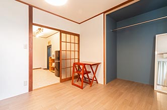 選べる！唯一のアパートタイプと広～い個室
