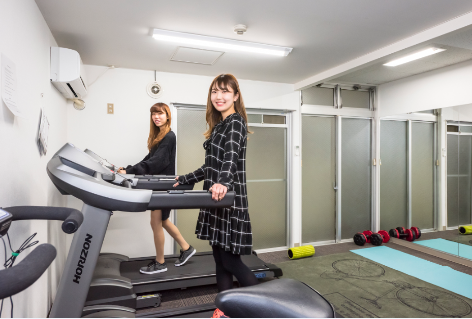 FR唯一のフィットネススペース